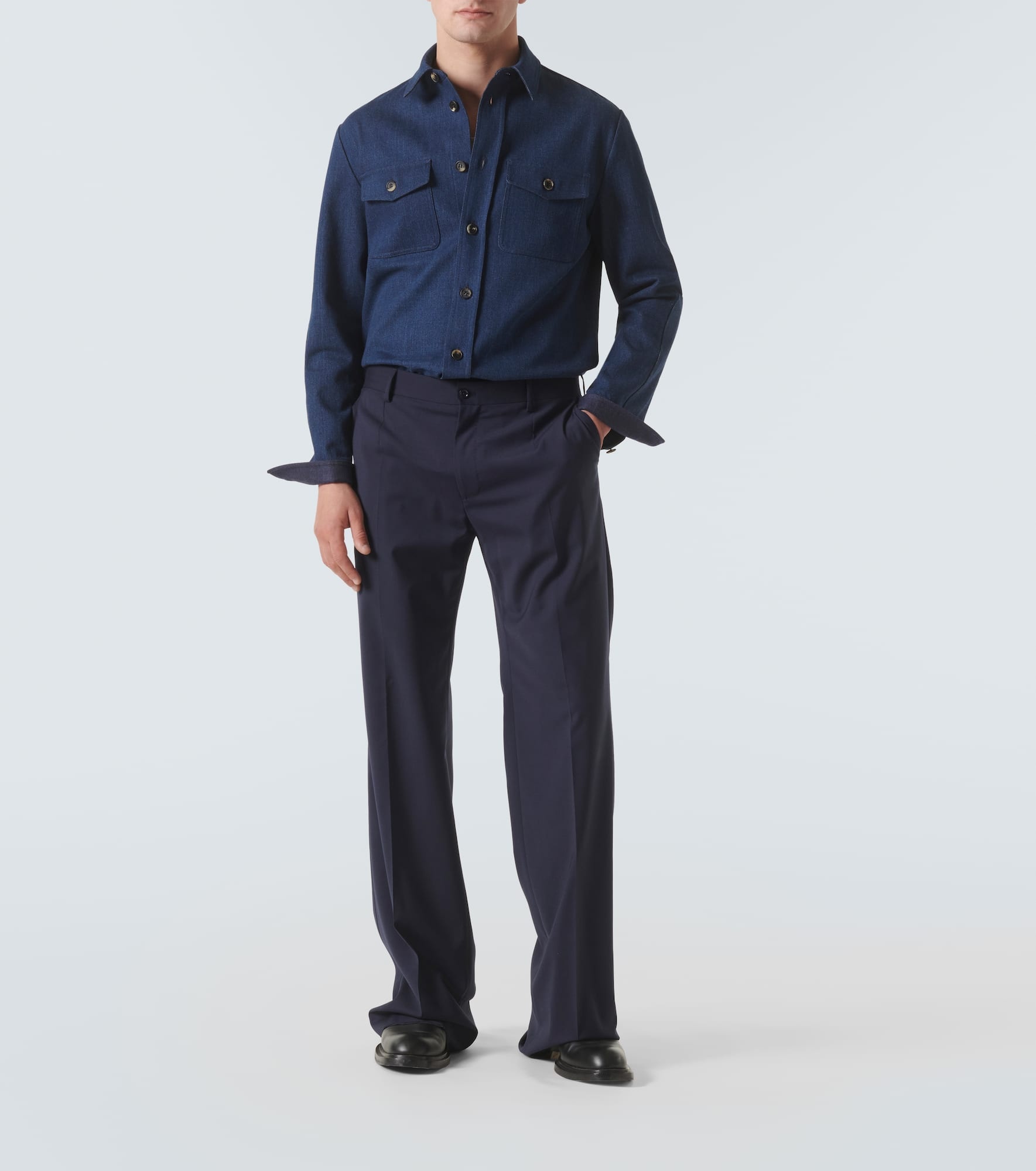 Everly denim overshirt - 2