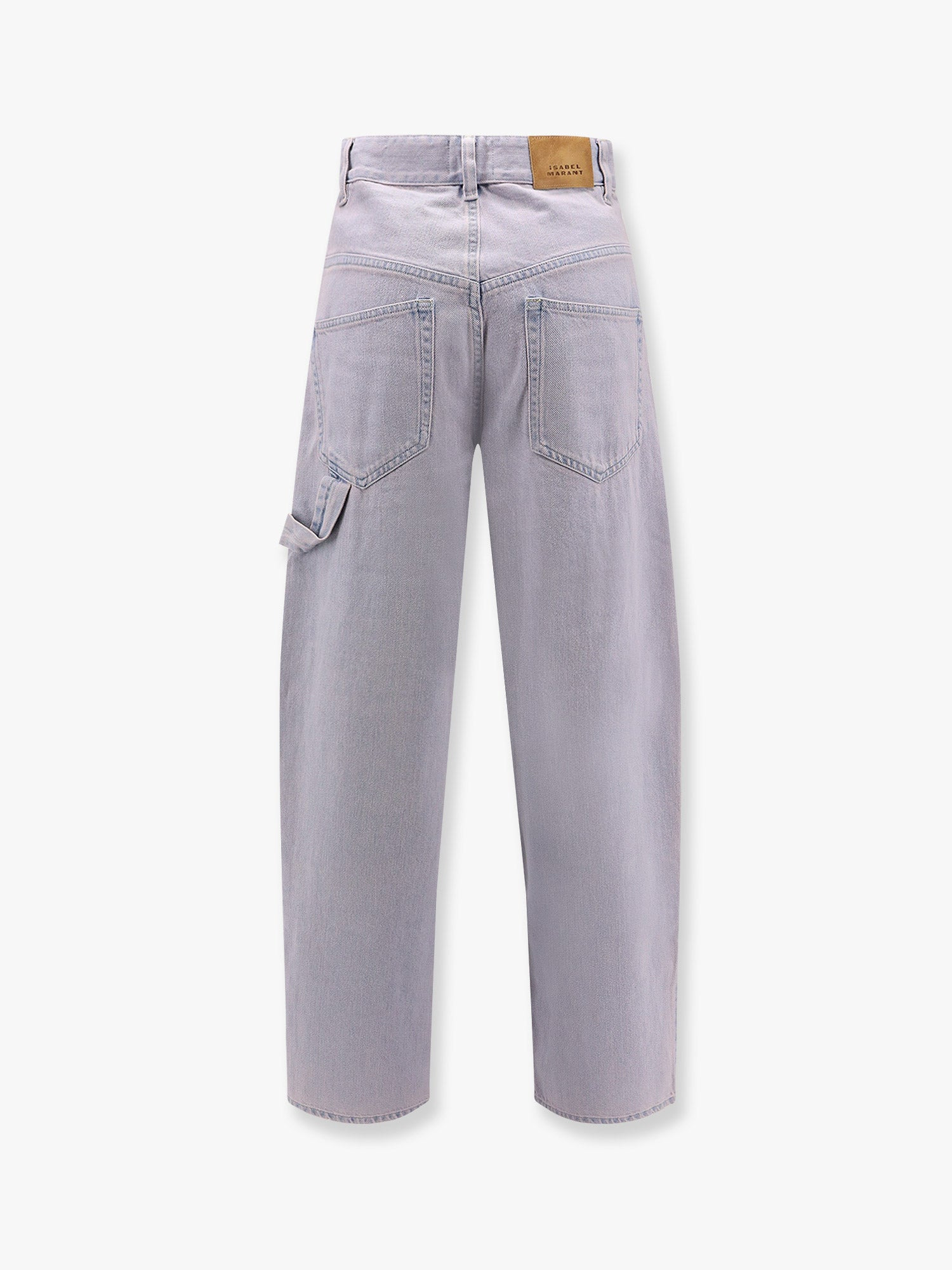 Marant Etoile Women Ophra Light Blue Cotton Jeans - 2