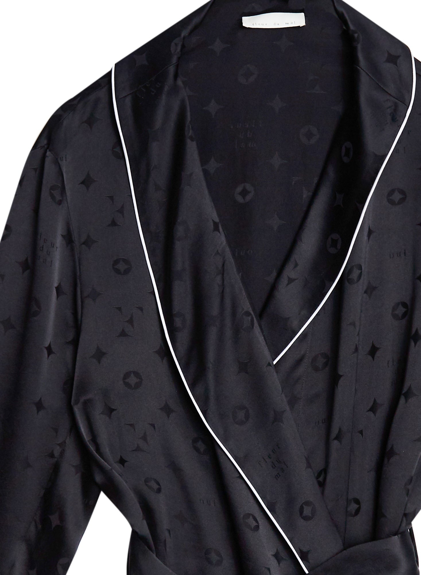 Silk Jacquard Robe - 7