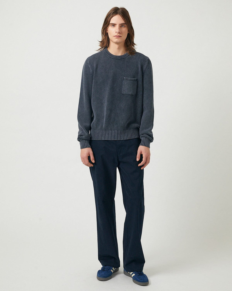 Corridor POCKET CREWNECK - BLACK outlook