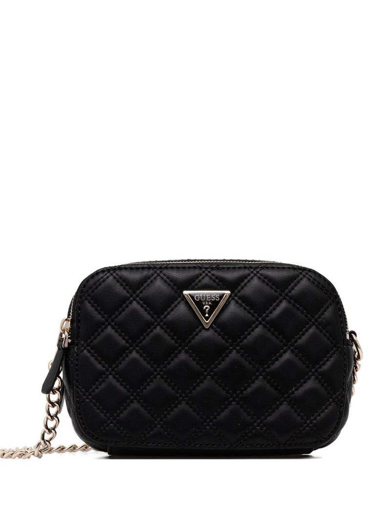 quilted-design chain-strap crossbody bag 1