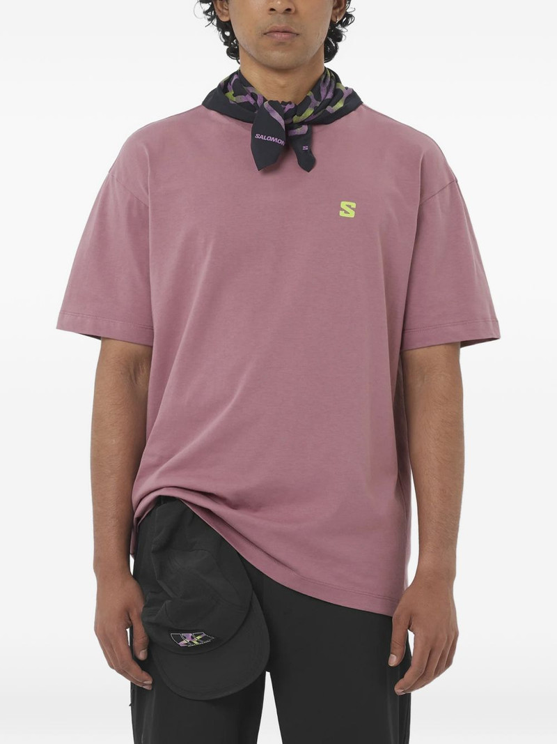 SALOMON logo-print T-shirt outlook