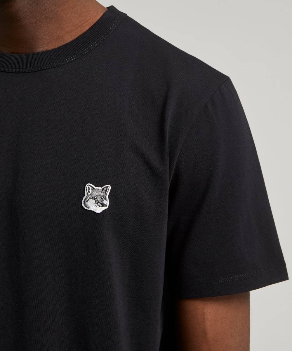 Grey Fox Head Patch T-Shirt - 5