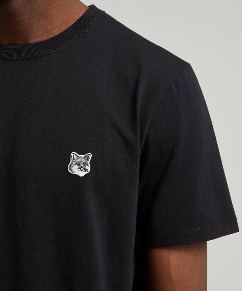 Grey Fox Head Patch T-Shirt 5