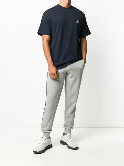 Moncler side stripe track pants outlook