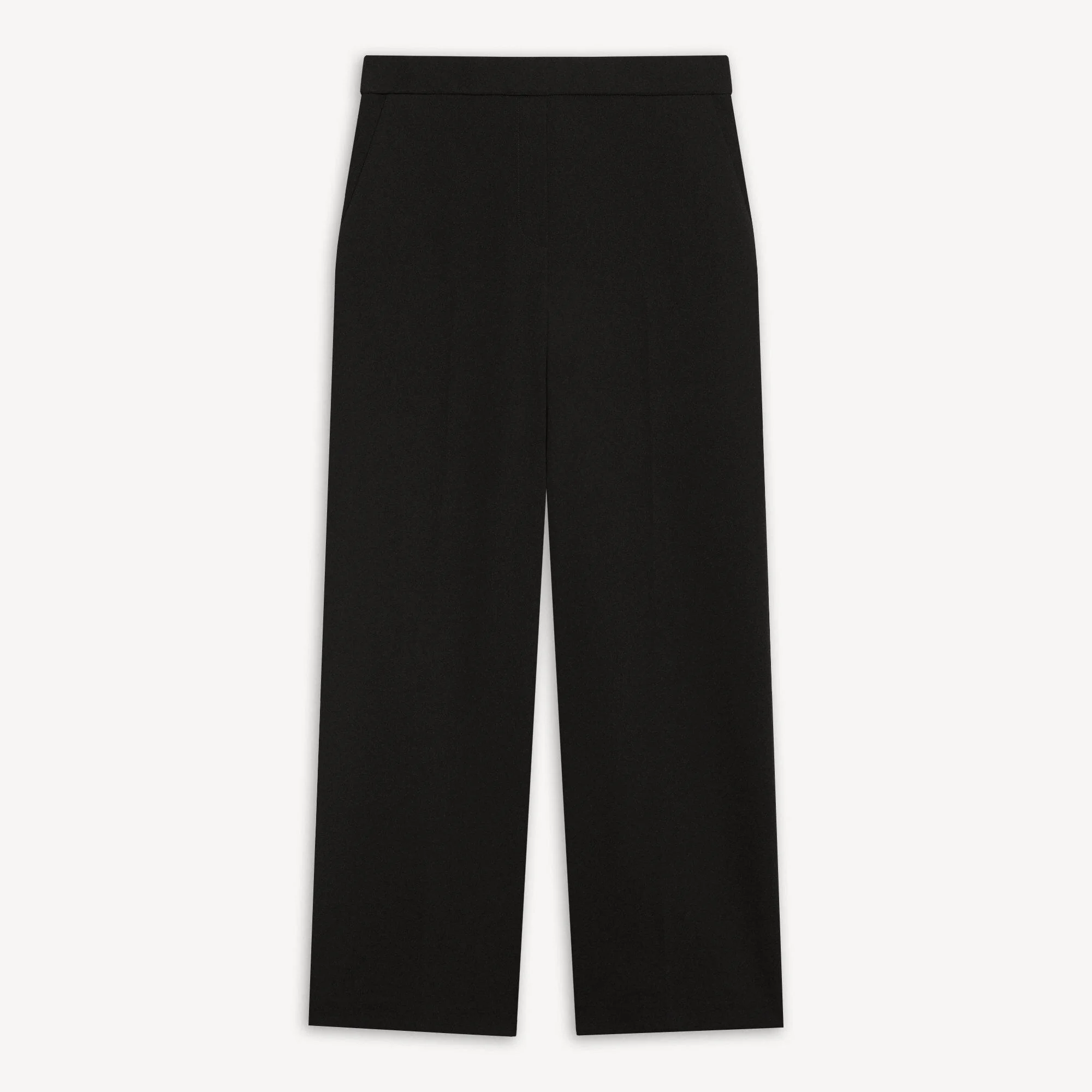 Classic Straight Pull-On Pant in Admiral Crepe - 1