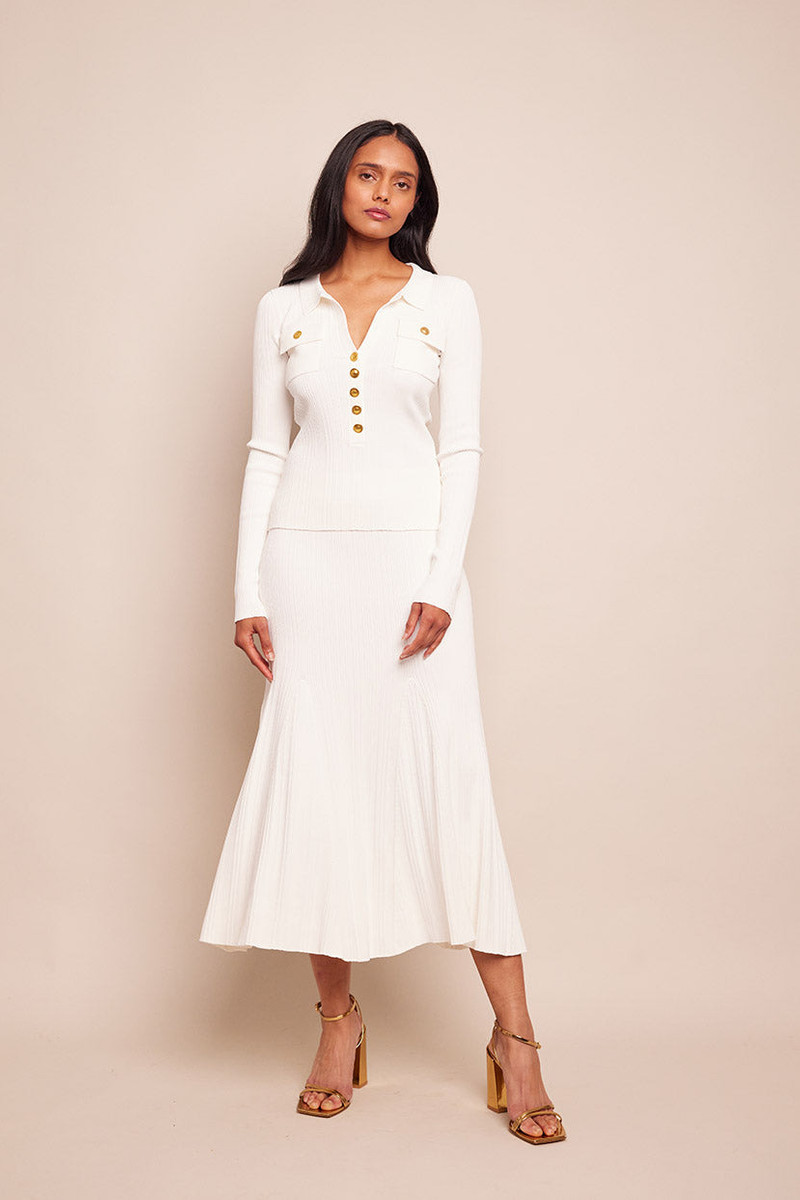 Cara Cara Dara Skirt
Ribbed Knit Elegance outlook