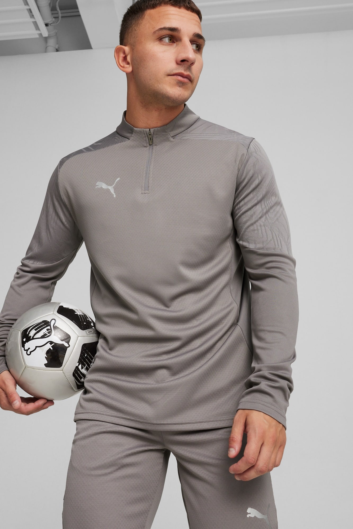 teamFINAL Quarter-Zip Men's Soccer Training Jacket - 3