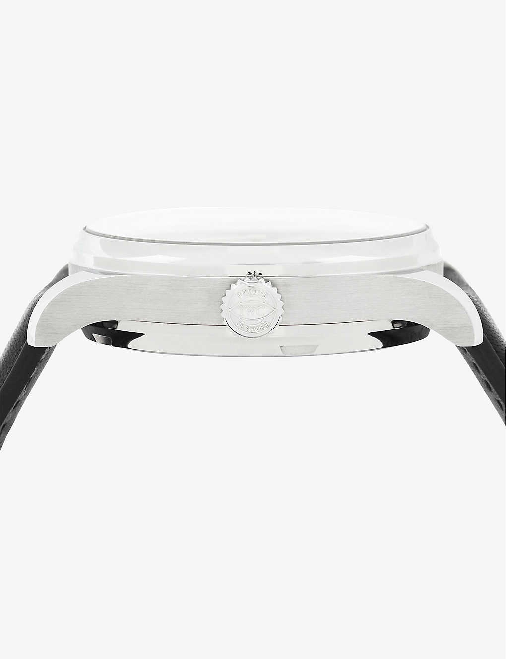 IW500704 Portugieser stainless-steel and leather automatic watch - 4