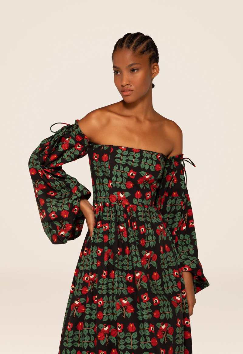 Alheli Warana Noche Maxi Dress 6