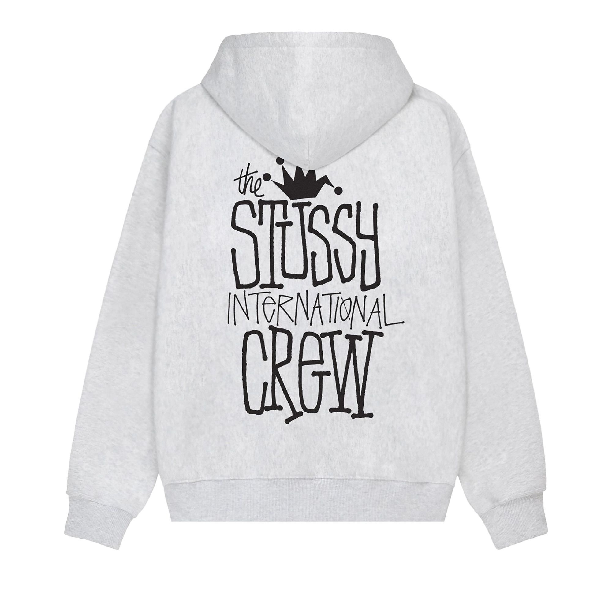 ★人気★【Stussy】★Stussy Crown International Hoodie★Ash Buy Stussy Crown International Hoodie 'Ash Heather