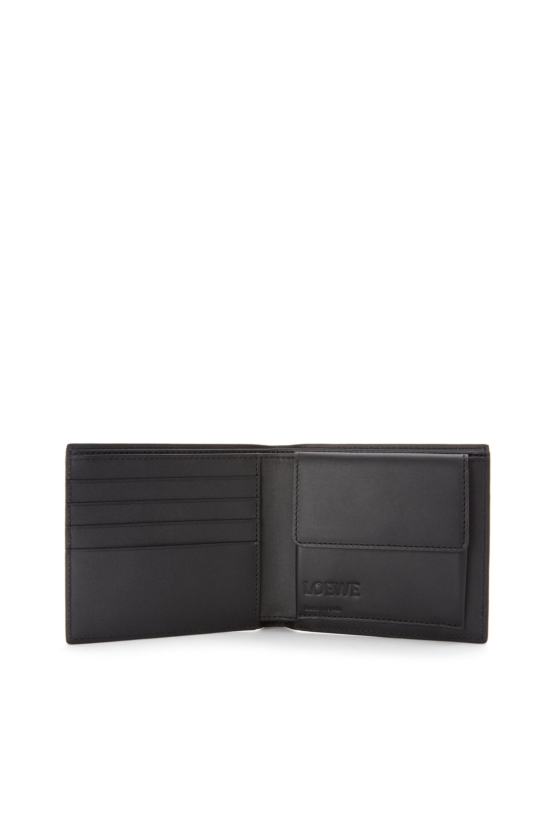 Bifold coin wallet in soft grained calfskin - 2