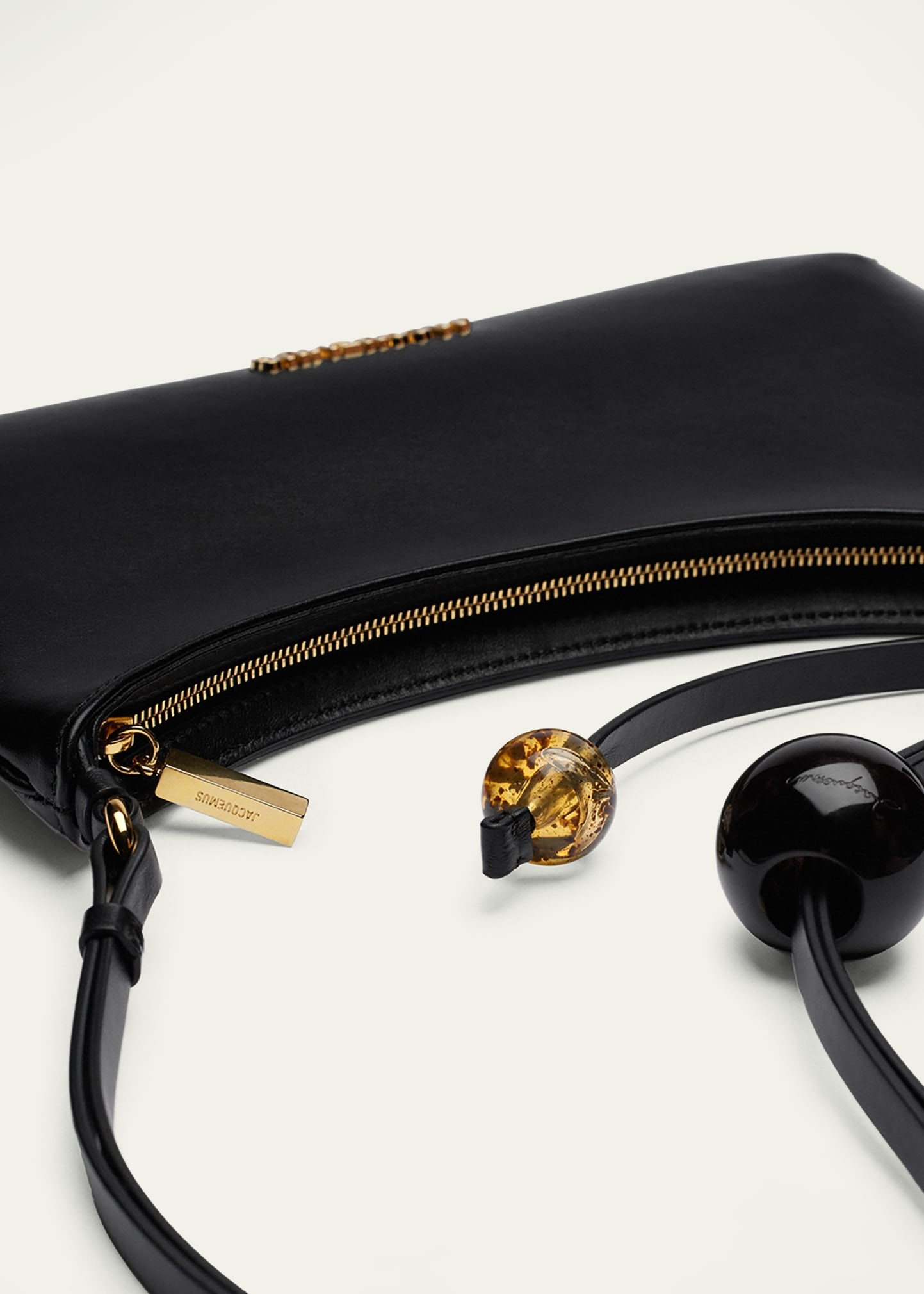 Le Bisou Perle Leather Shoulder Bag - 4