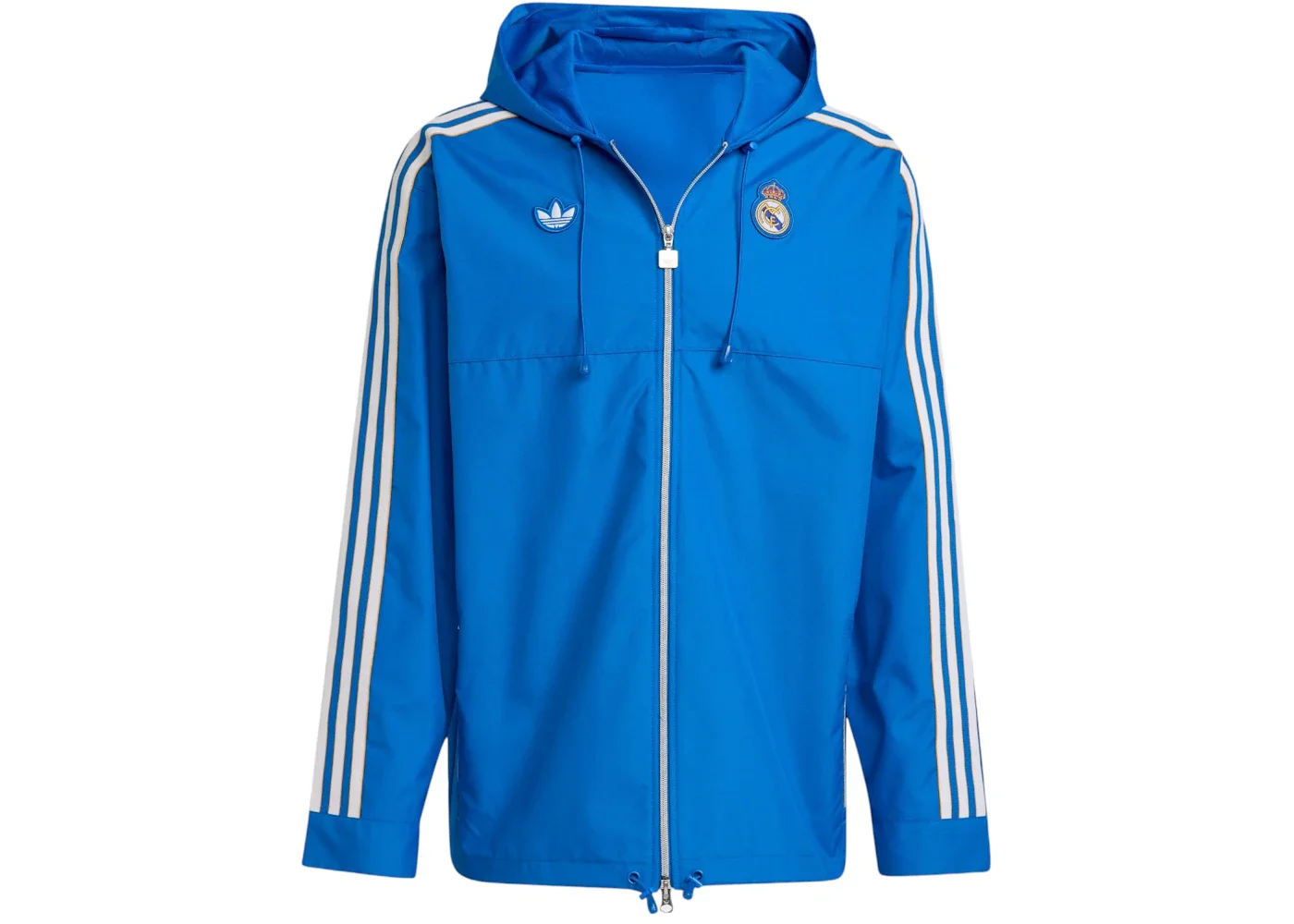 adidas Real Madrid Terrace Icons Parka Blue Bird White - 1