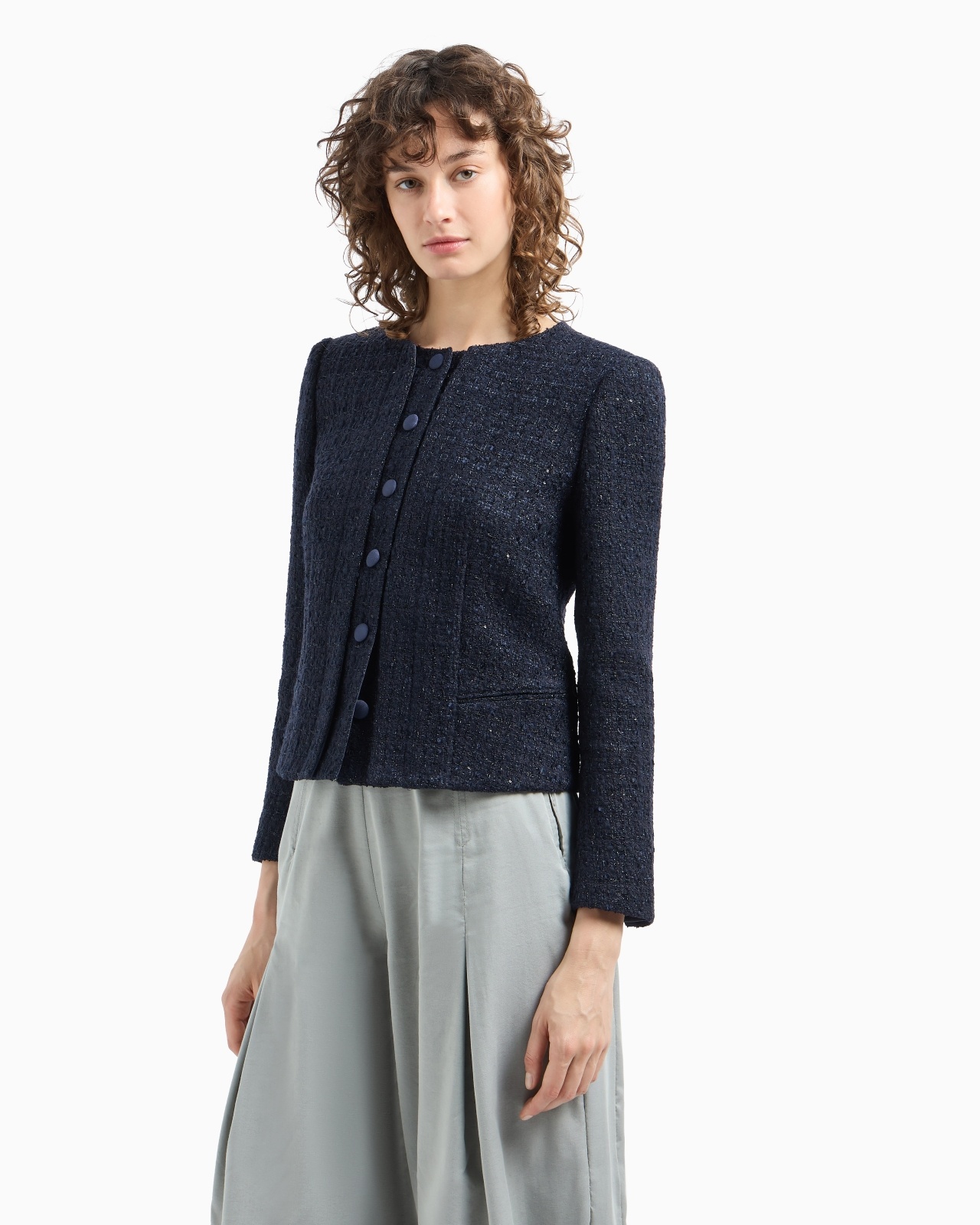 LUREX TWEED JACKET - 2