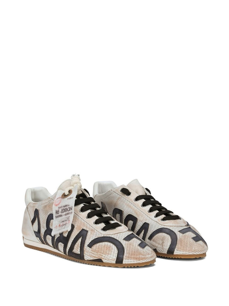 Dolce & Gabbana all-over logo print sneakers outlook