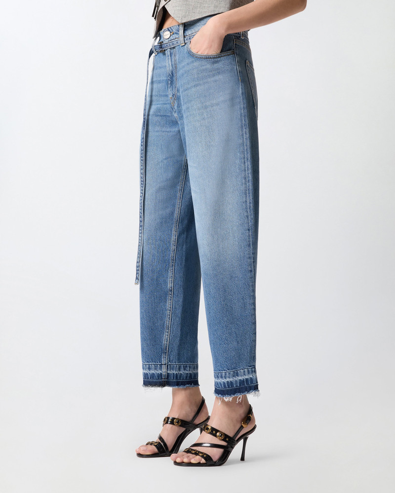 BALLOON JEANS WITH WORN EFFECT 4