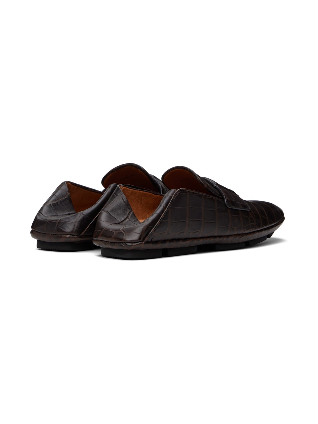 Brown Calfskin Driver Loafers - 5