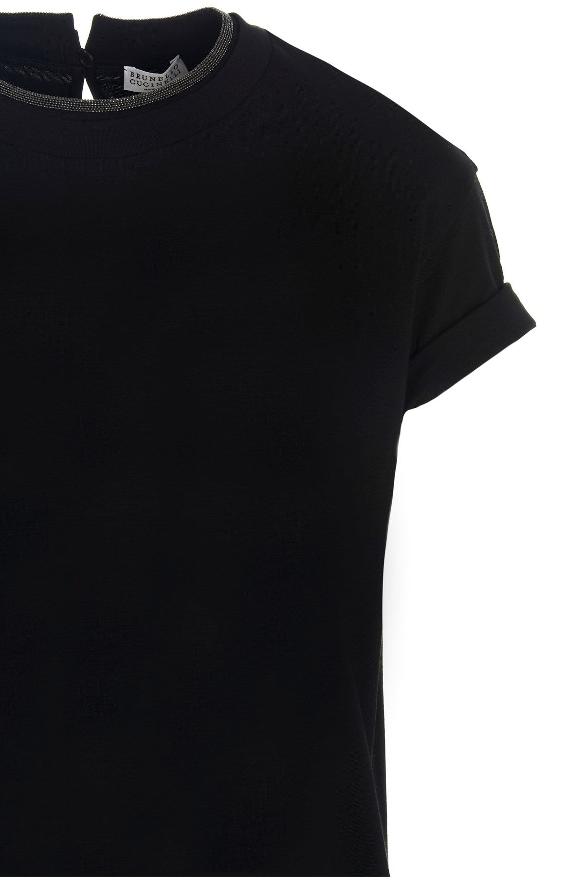 Brunello Cucinelli Women Monile Crew-Neck T-Shirt - 3