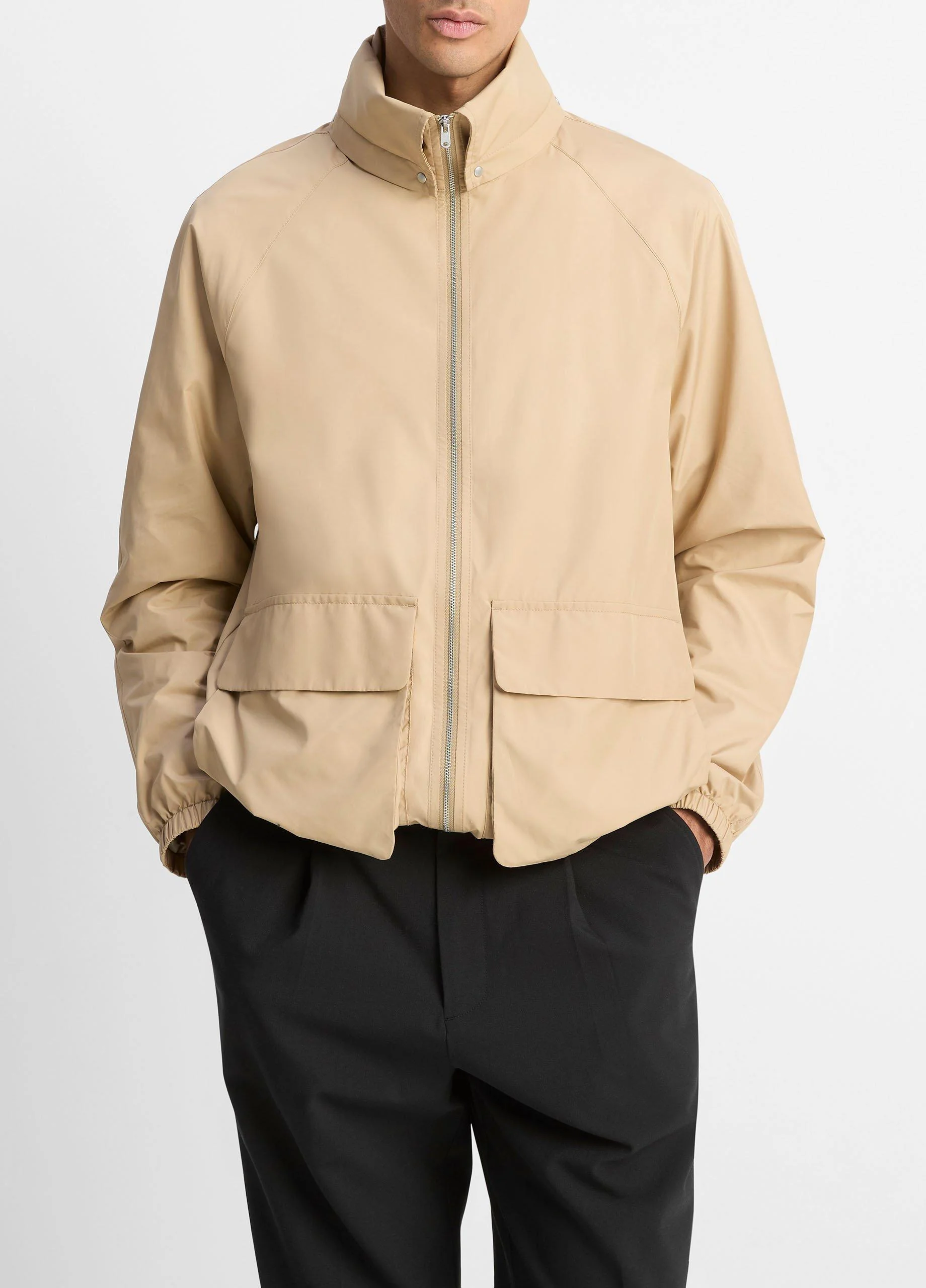 Lightweight Hooded Windbreaker - 1