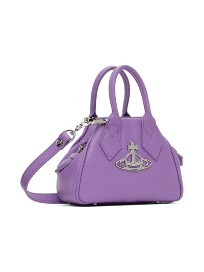 Vivienne Westwood Purple Mini Yasmine Bag outlook