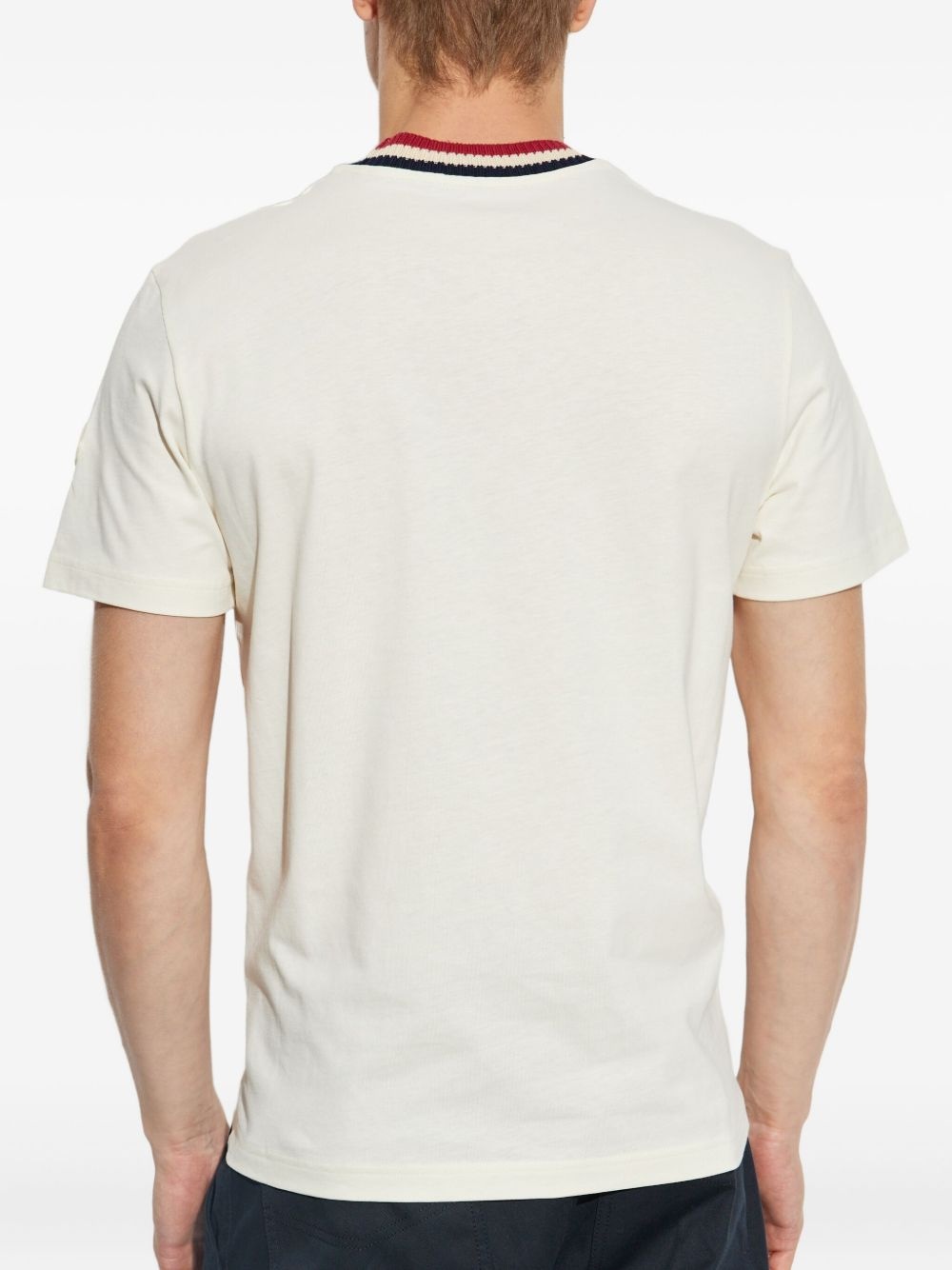 logo-embroidered T-shirt - 4