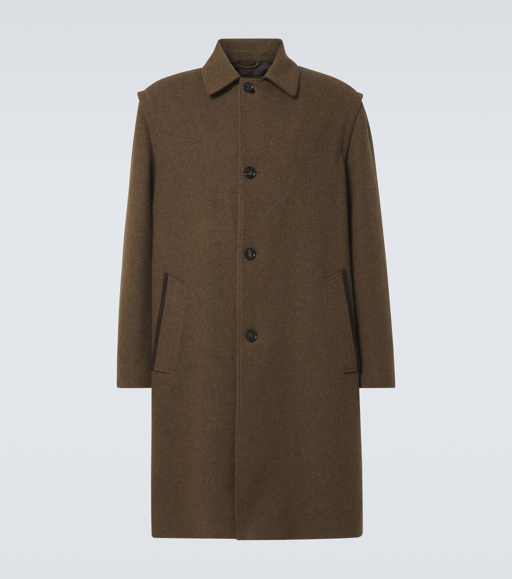 Savile wool coat - 1