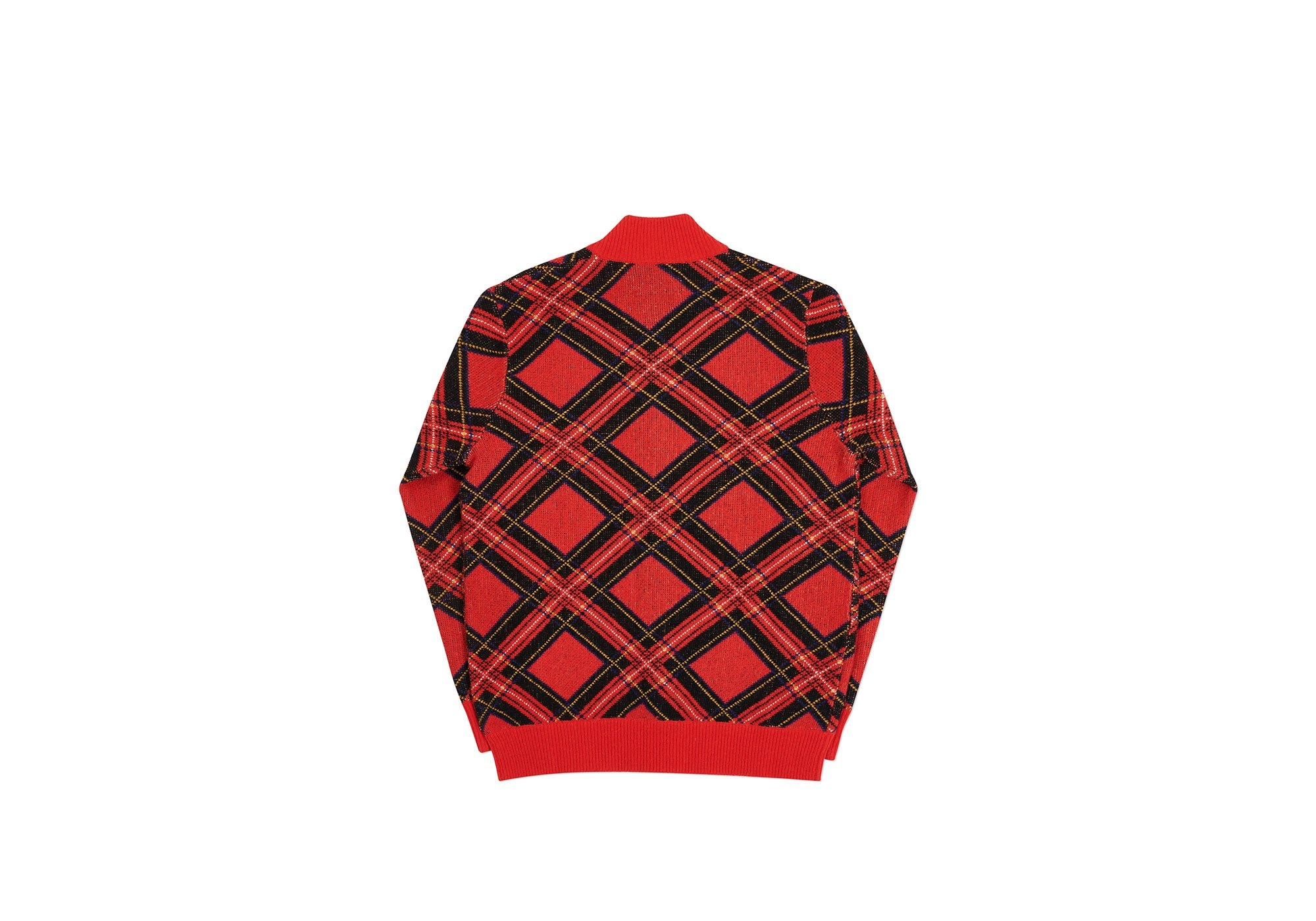 DOUBLE CROSS KNIT RED - 2