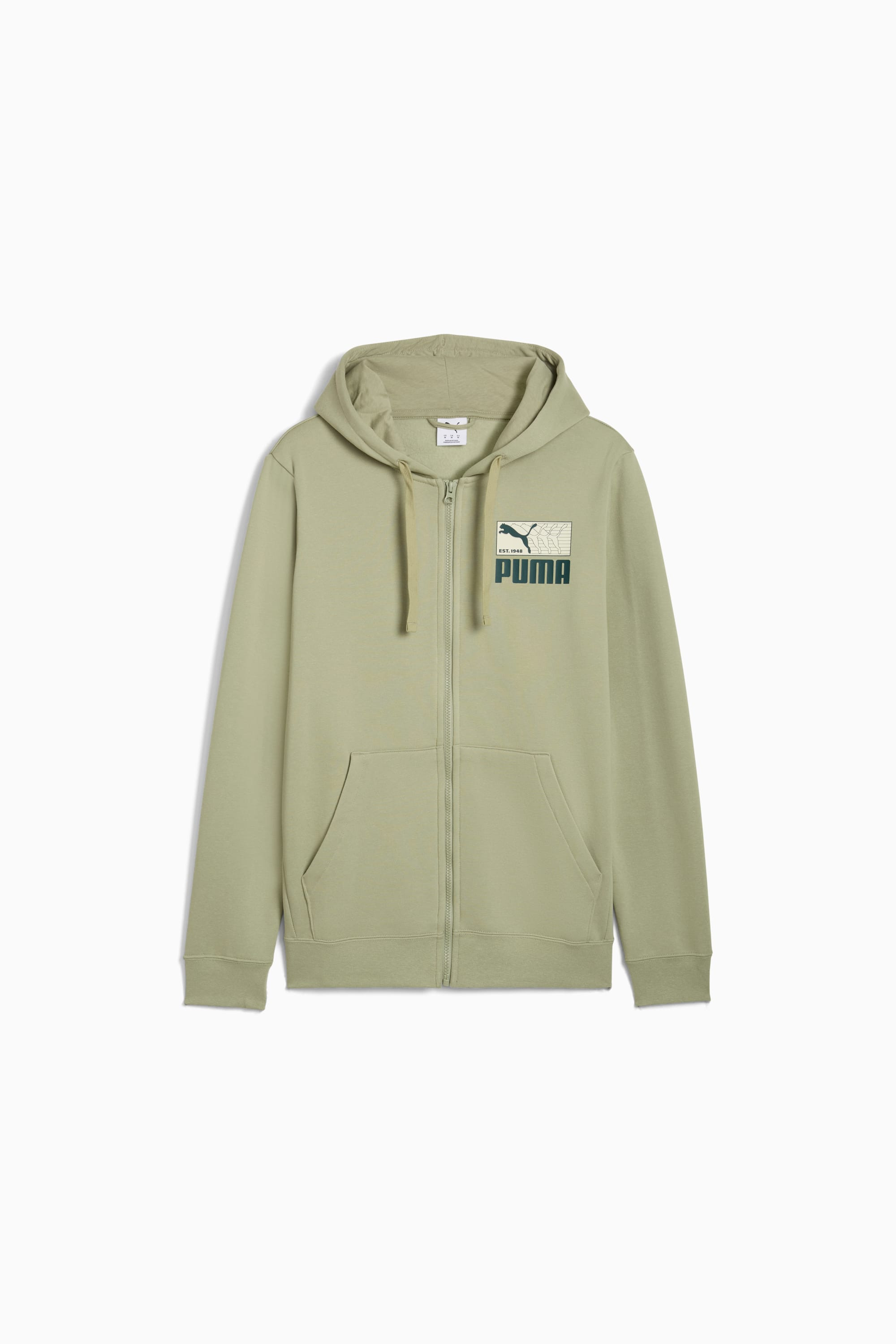 Graphic Repeat FZ Hoodie Men - 1