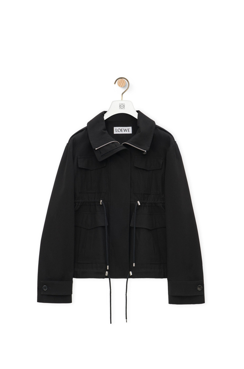 Short parka in cotton 1