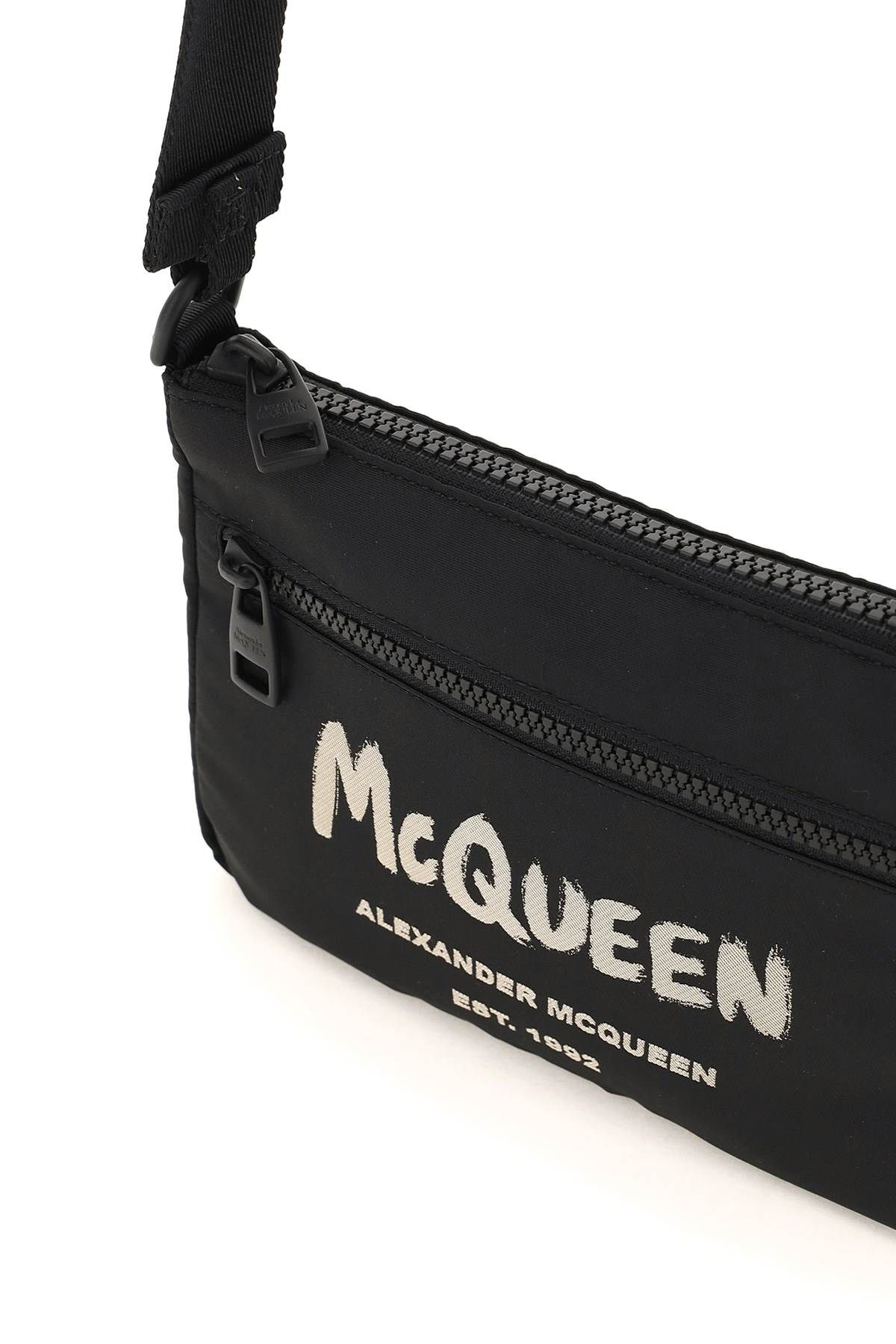 POLYFAILLE 'MCQUEEN GRAFFITI' CROSSBODY BAG - 5