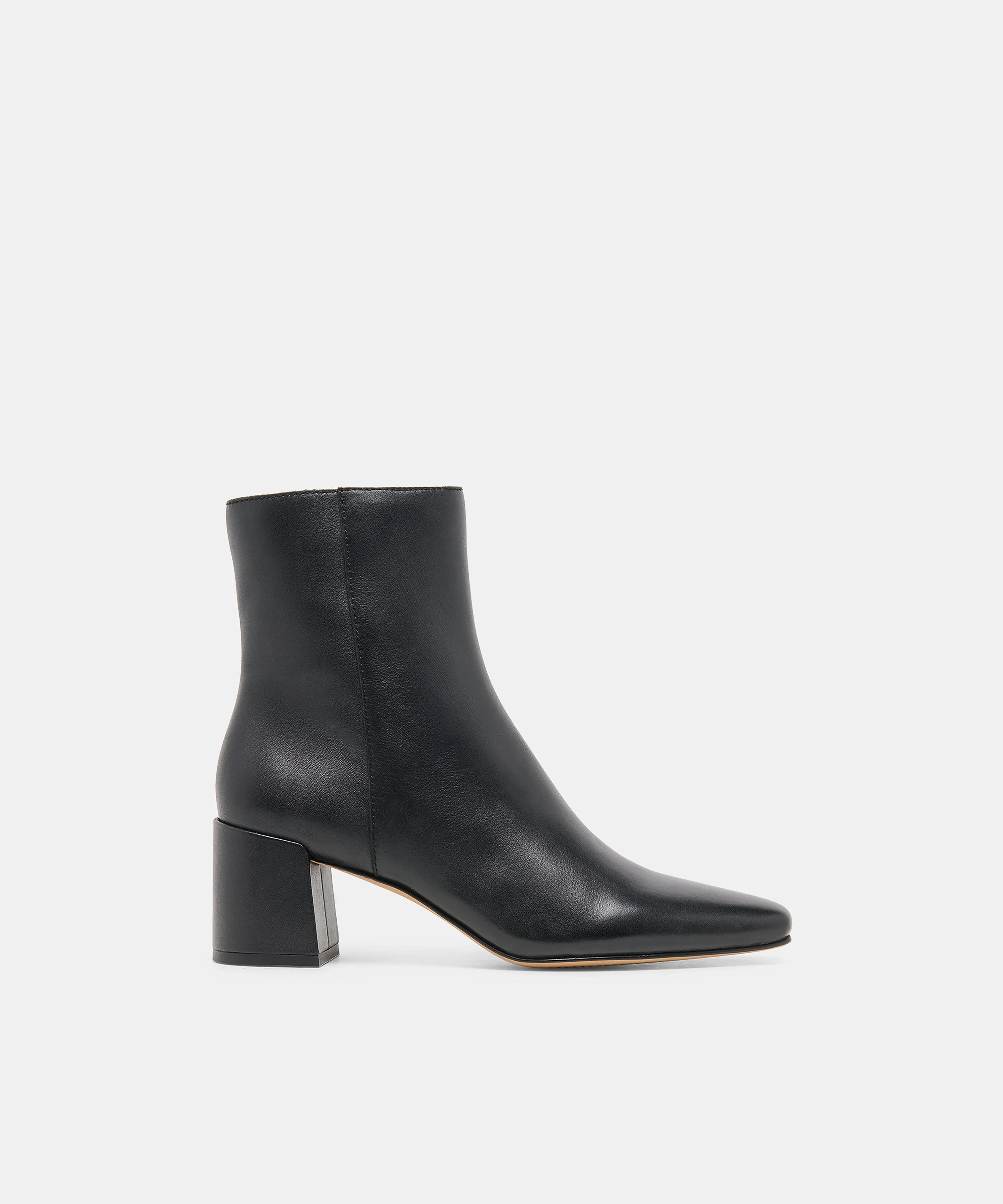 BAYRA BOOTIES BLACK LEATHER - 1