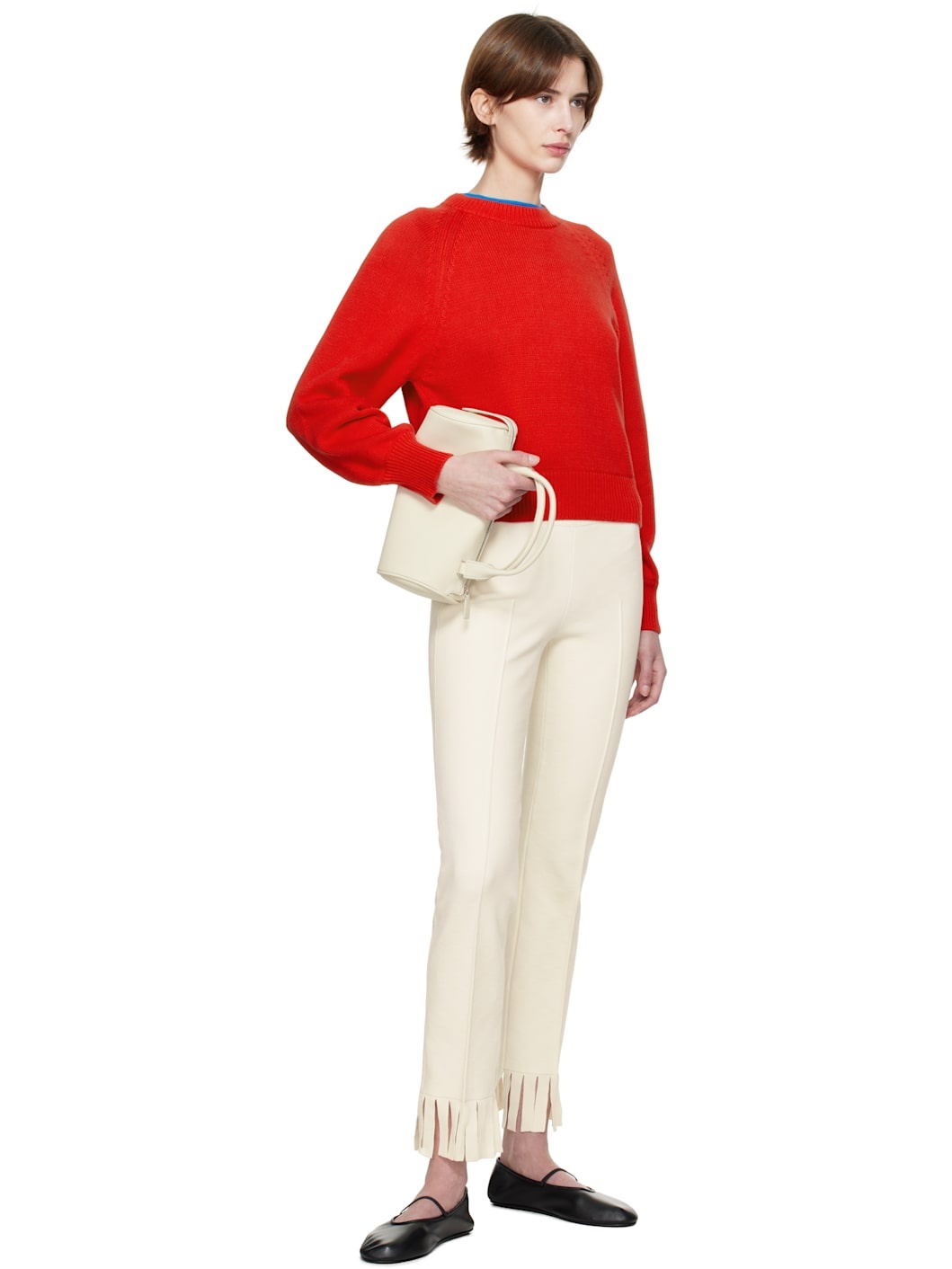 Off-White Fringe Louis Trousers - 4