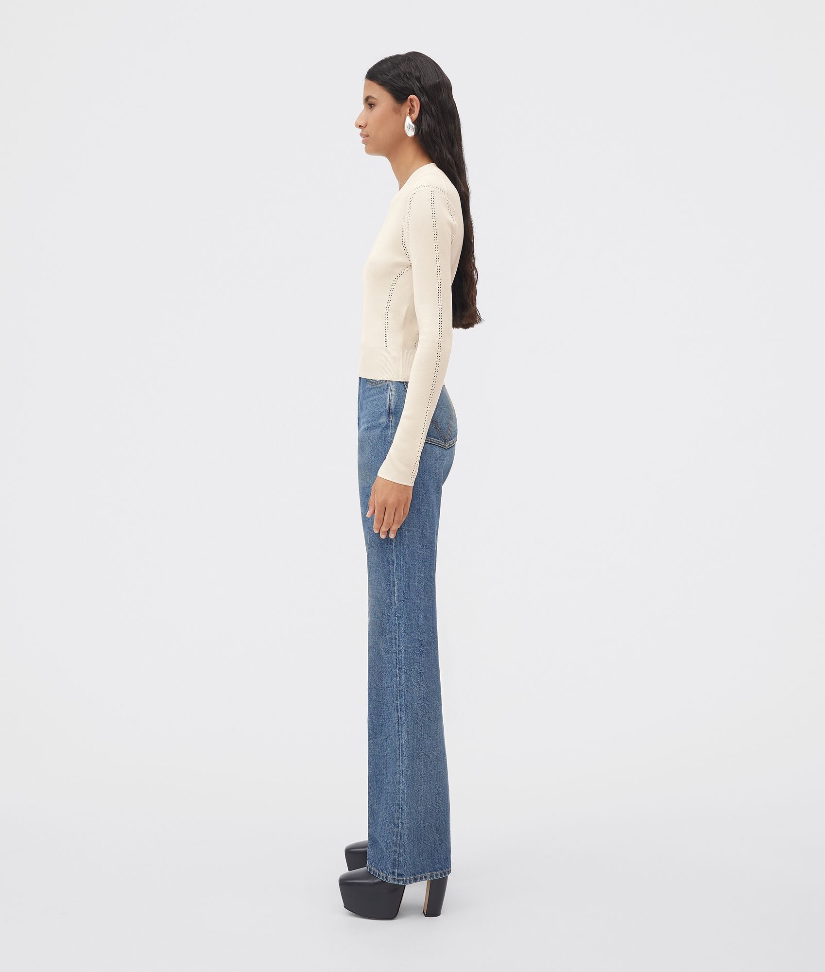 lightweight silk jumper - 2