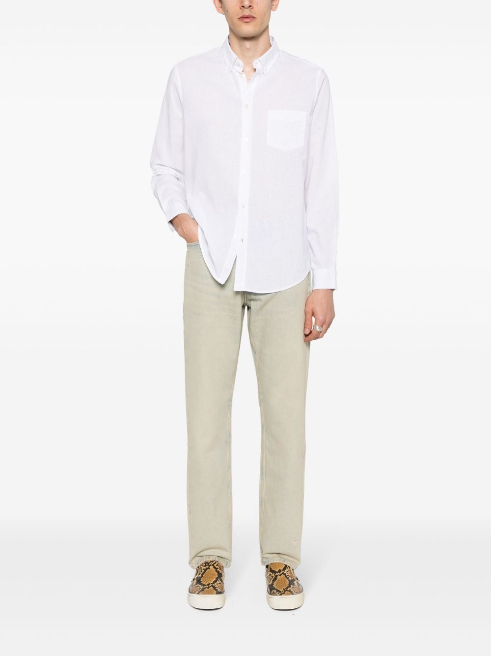 Liam slub-texture shirt - 2