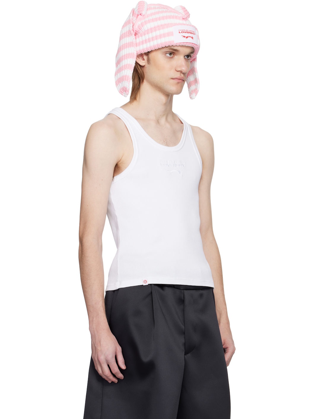 White Logo Tank Top - 2