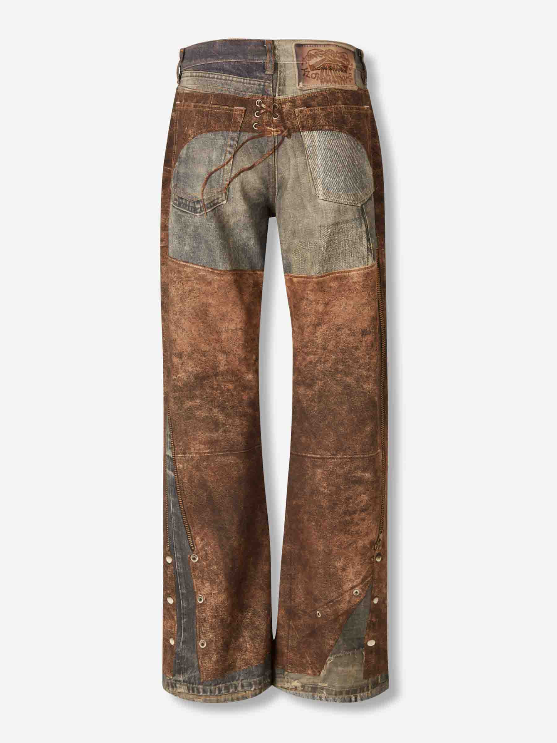 WIDE JEANS TROMPE-L'ŒIL - 3