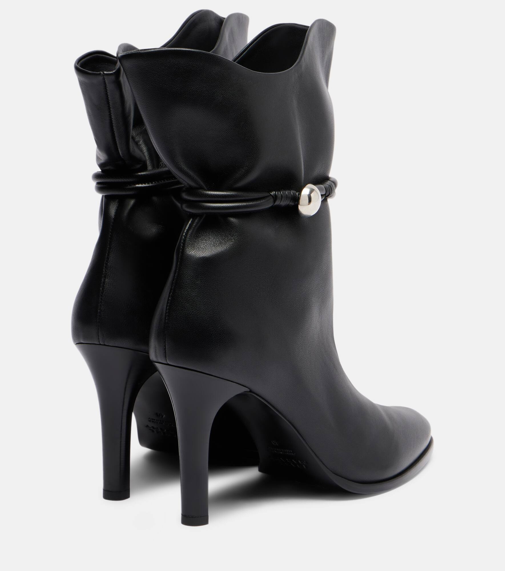 Lolya 90 leather ankle boots - 2