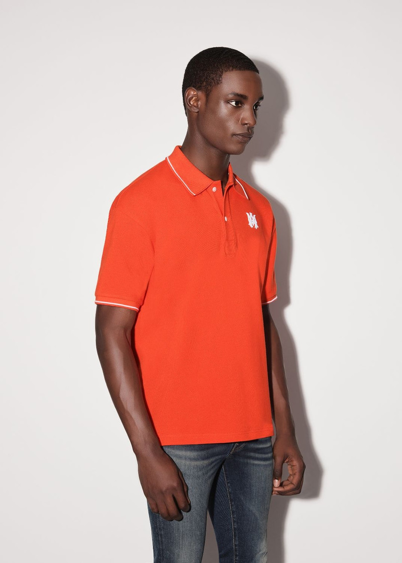 AMIRI SOLID SHORT SLEEVE POLO outlook