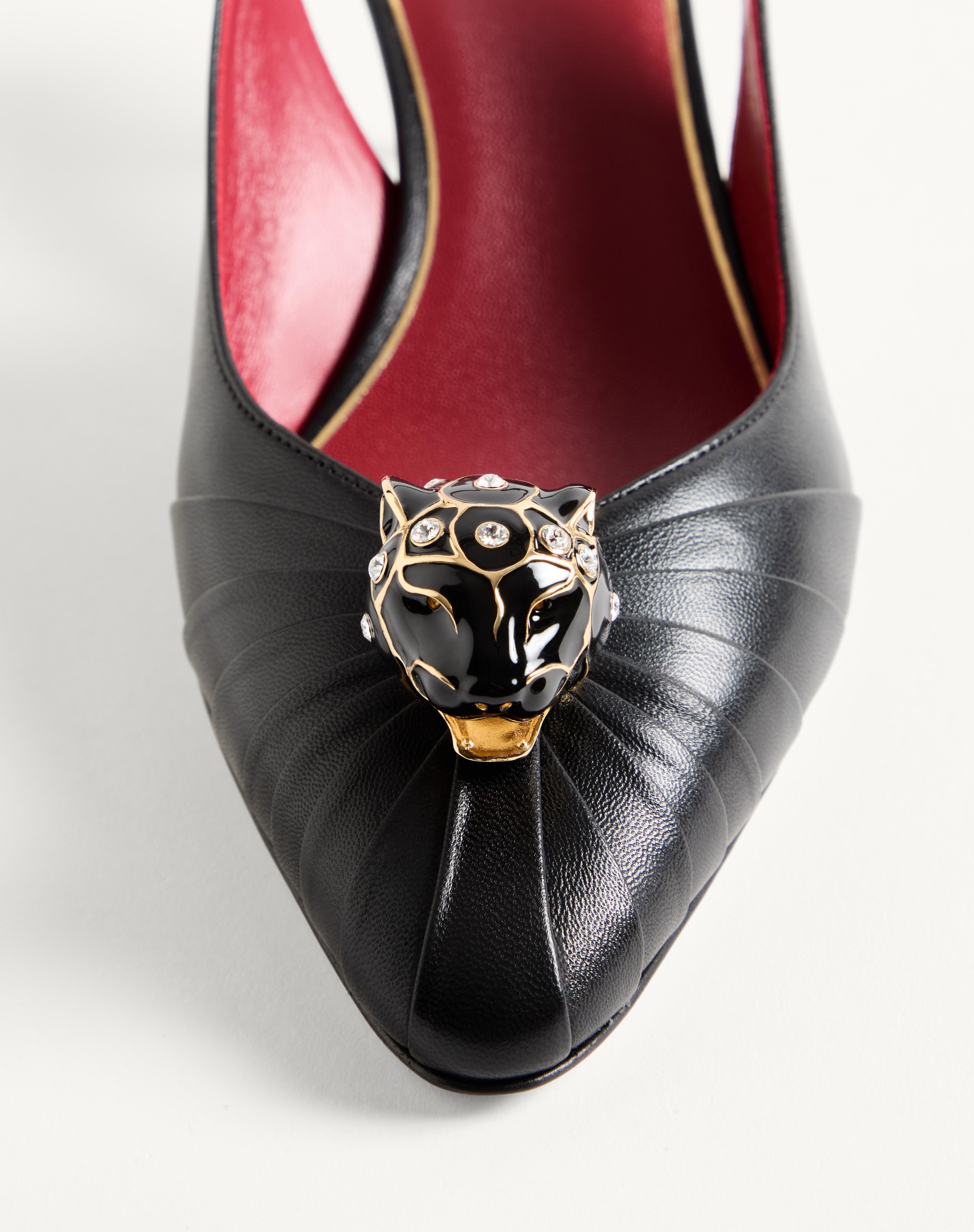PANTHEA GOATSKIN PUMPS 55MM - 6