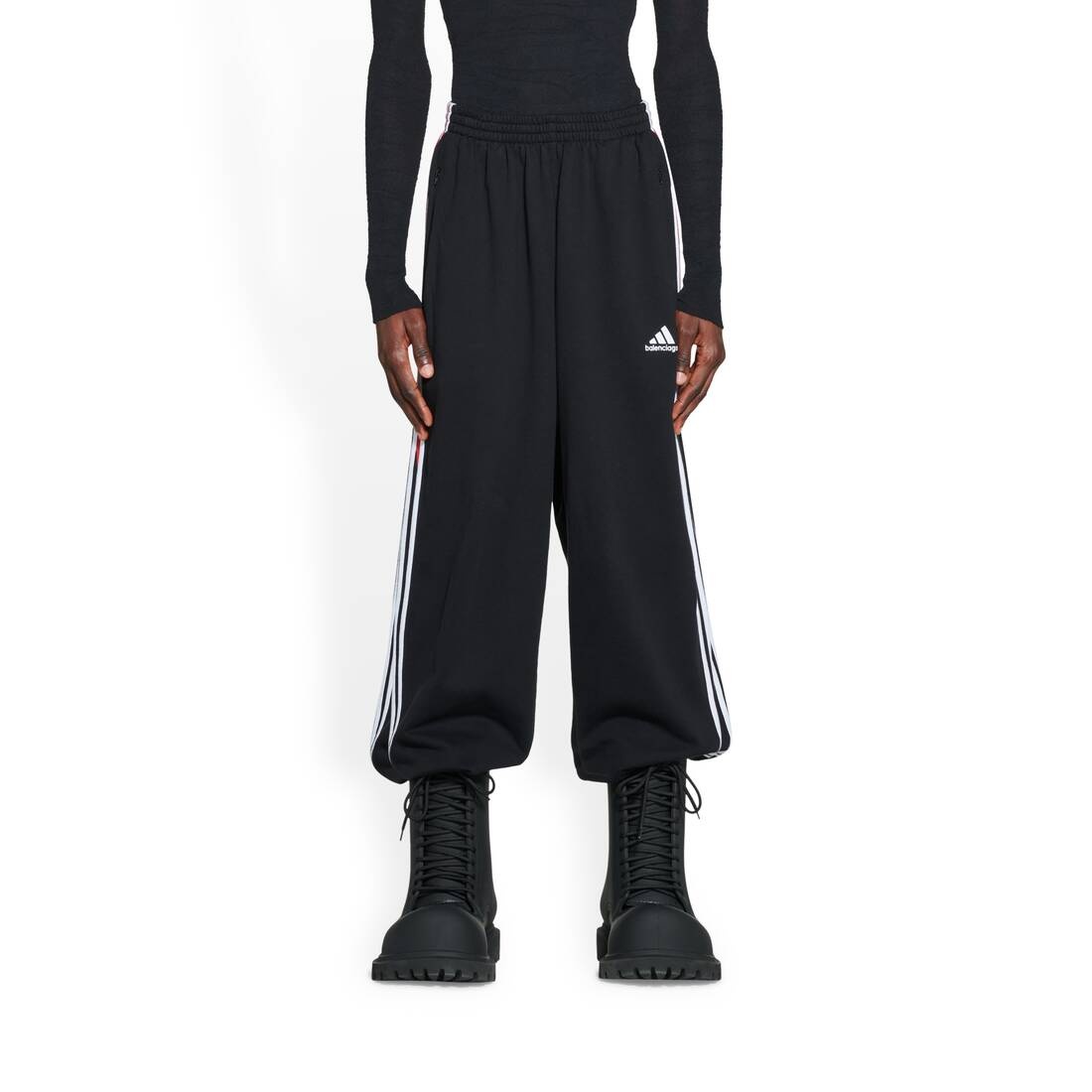 Men's Balenciaga / Adidas Baggy Sweatpants in Black - 5