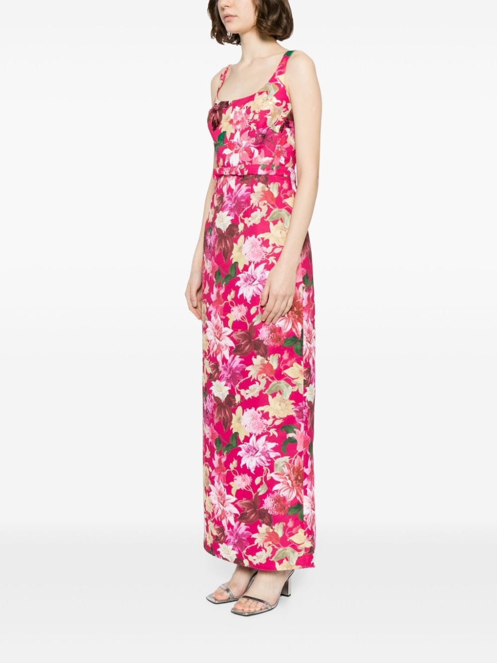 Lana floral-print gown - 3