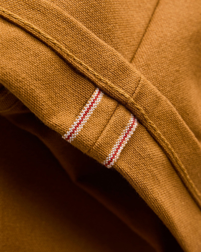 "Portola" 15oz Camel Selvedge Duck Pant - Tapered 7