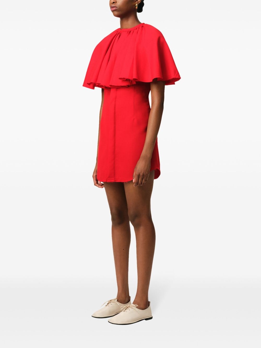 ruffled mini dress - 3
