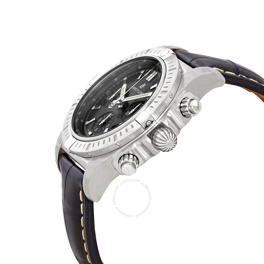 Breitling Chronomat Chronograph Automatic Blackeye Gray Men's Watch AB0115101F1P1 - 2