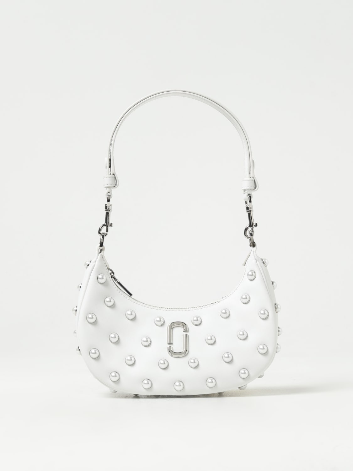 Marc Jacobs The Curve Bag in leather with synthetic pearls - 1