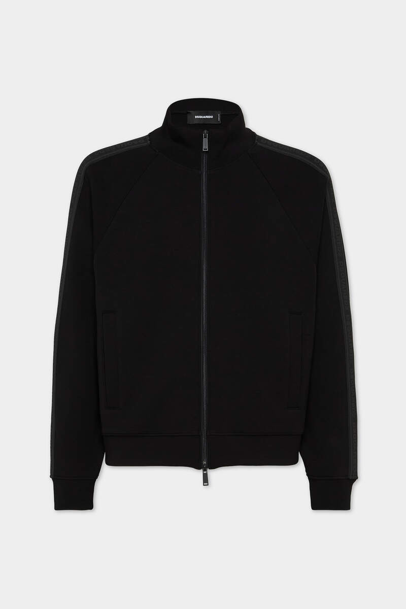 D2 TAPE ZIPPED SWEATSHIRT 1