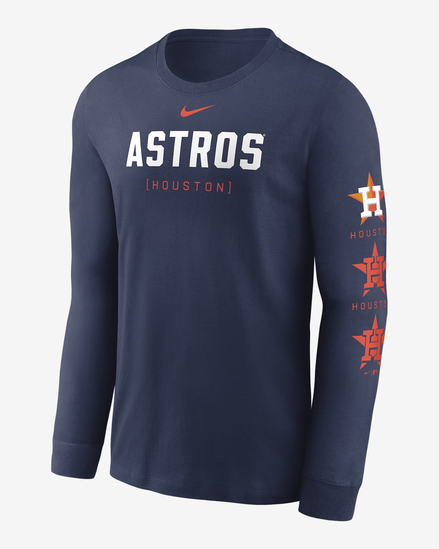 Houston Astros Repeater Nike Men's MLB Long-Sleeve T-Shirt - 1