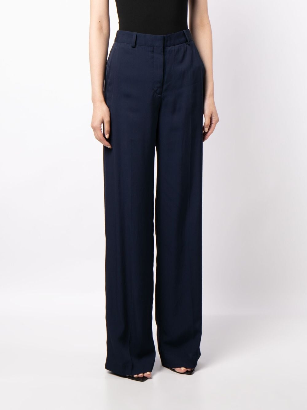 straight-leg tailored trousers - 3