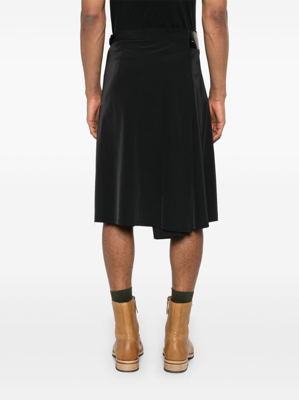 pleat-detailed skirt - 4